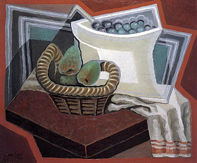 The Basket of Pears Juan Gris